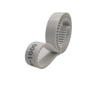 Xuulan White PU HTD5M 3340 5M Closed Loop Gear Timing Belt Length 3340mm Width 25mm 35mm 45mm Polyurethane Transmission Belt Connect The Timing Belt(Width 20mm)