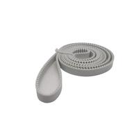 Xuulan White PU HTD5M 3705 5M Closed Loop Gear Timing Belt Length 3705mm Width 25mm 40mm 25mm Polyurethane Transmission Belt Connect The Timing Belt(Width 30mm)