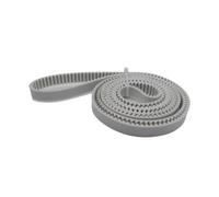 Xuulan White PU HTD5M 3775 5M Closed Loop Gear Timing Belt Length 3775mm Width 35mm 40mm 30mm Polyurethane Transmission Belt Connect The Timing Belt(Width 20mm)