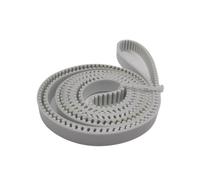 Xuulan White PU HTD5M 3905 5M Closed Loop Gear Timing Belt Length 3905mm Width 35mm 45mm 30mm Polyurethane Transmission Belt Connect The Timing Belt(Width 15mm)