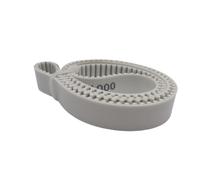 Xuulan White PU HTD5M 4630 5M Closed Loop Gear Timing Belt Length 4630mm Width 50mm 45mm 25mm Polyurethane Transmission Belt Connect The Timing Belt(Width 10mm)