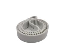 Xuulan White PU HTD5M 4640 5M Closed Loop Gear Timing Belt Length 4640mm Width 20mm 45mm 35mm Polyurethane Transmission Belt Connect The Timing Belt(Width 40mm)