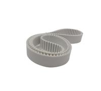 Xuulan White PU HTD5M 4715 5M Closed Loop Gear Timing Belt Length 4715mm Width 20mm 45mm 50mm Polyurethane Transmission Belt Connect The Timing Belt(Width 50mm)