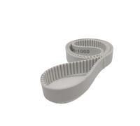 Xuulan White PU HTD5M 4740 5M Closed Loop Gear Timing Belt Length 4740mm Width 35mm 50mm 45mm Polyurethane Transmission Belt Connect The Timing Belt(Width 12mm)