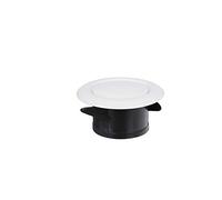 Xuulan Xianglaa-air vent cover, Adjustable Air Ventilation Cover, Round Ducting Ceiling Wall Hole Air Vent Grille, Louver Kitchen Bath Air Outlet Fresh System, Abs (Product Size : 75mm)