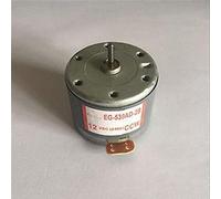 Xuulan Xianglaa-motor CCW CW 2400RPM 6V 9V 12V Recorder Motor, High Torque Cylinder Shaped Electric Mini DC, EG-530AD-2F/2B/6B/6F/9B/9F, Wide range of applications