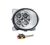 XUVODG Foglamp For Scania G440 G450 P380 P410 R450 R620 Left Right Car LED Fog Light 24V Front LED DRL Fog Light With Connector Plug Wires Foglight(Right)