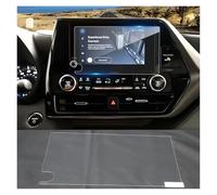 XUVODG GPS Navigator Film Tempered Glass Screen Protector For Toyota For Highlander 2023 8 Inch Car Infotainment Radio GPS Navigation Film Interior Dashboard Screen Film
