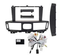 XUVODG Navigation Frame Dash Radio Bezel 9/12.3 Inch Car Frame Fascia Adapter Decoder Android Radio Dash Fitting Panel Kit For Infiniti Q70 Q70L M25 M35 M37 M56 2012-2019(9 Inch BSJ 3TH)