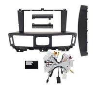 XUVODG Navigation Frame Dash Radio Bezel 9/12.3 Inch Car Frame Fascia Adapter Decoder Android Radio Dash Fitting Panel Kit For Infiniti Q70 Q70L M25 M35 M37 M56 2012-2019(9 Inch BSJ 2TH)