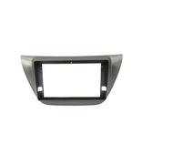 XUVODG Navigation Frame Dash Radio Bezel 9" Car Radio Fascias Android MP5 Stereo Player 2 Din Head Unit Panel Dash Frame Installation For MITSUBISHI For Lancer IX 2005-2008(Gray Frame)