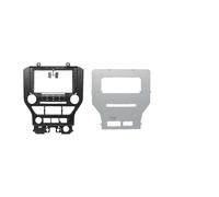 XUVODG Navigation Frame Dash Radio Bezel 9 Inch For Mustang 2015-2018 Car Fascia Frame Adapter Canbus Box Android Radio Dashboard Fitting Panel Kit Face Plate17(Low End Frame-A)