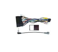 XUVODG Navigation Frame Dash Radio Bezel Car Android Radio Stereo Player Frame Fascia Panel Power Harness Canbus For Hyundai For Santa For Fe For IX45 For SantaFe 3 2013-2017(Only Harness Canbus1)