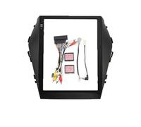 XUVODG Navigation Frame Dash Radio Bezel Car Audio 2Din Fascia Frame Adapter 9.7 INCH Big Screen DVD Installation Panel Kit For Hyundai For Santa For Fe For IX45 2013-2016 2017(A SET)