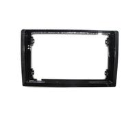 XUVODG Navigation Frame Dash Radio Bezel Car Center Console Radio Facia Frame 10 Inch To 9 BOX 2Din For Models DVD Universal Dashboard Android(UV black)