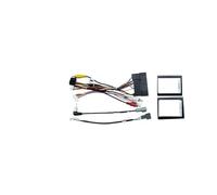 XUVODG Navigation Frame Dash Radio Bezel Car Radio Navigation Screen Console Fascia Power Cable Wiring Harness Canbus For Hyundai For Santa For Fe For IX45 For SantaFe 2013-2017(Only Cable Canbus-C)
