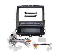 XUVODG Navigation Frame Dash Radio Bezel For Lexus GX470 2002 2003 2004 2005 2006 2007 2008 2009 Car Frame Fascia Adapter Android Radio Dash Fitting Panel Kit(Full Set BSJ A)