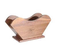XUWEWI Coffee Filter Paper Storage Box 2PCS Coffee Paper Storage Box Filters Holder Dispossible Filtering Rack Bar Stand Organier Simple Style Pantry Accessories(Brown)