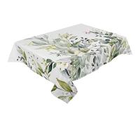 XUWEWI Watercolor Green Leaves Waterproof Tablecloth Wedding Party Rectangular Holiday Decor Table Cover For Weddings And Parties(Green 1,137x274cm Tablecloth)