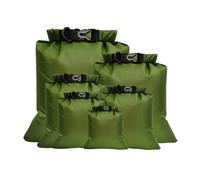 XUWEWI Waterproof Dry Bag 6Pcs 1.5/2.5/3/3.5/5/8L 5PCS Waterproof Dry Bag Pack Sack Swimming Rafting Kayaking River Trekking Floating Sailing Canoing Boating(Green)