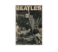 XUWSEWNE Erik The Beatles Abbey Road Posters Vintage Wall Art Canvas Aesthetic Poster Music And Movies Decorative Painting for Living Room Bed Room 12x18inch(30x45cm) Unframe-style