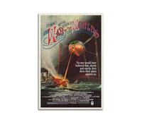 XUWSEWNE Jeff Wayne The War of The Worlds（1） Posters Vintage Wall Art Canvas Aesthetic Poster Music And Movies Decorative Painting for Living Room Bed Room 24x36inch(60x90cm) Unframe-style