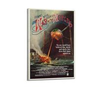 XUWSEWNE Jeff Wayne The War of The Worlds（1） Posters Vintage Wall Art Canvas Aesthetic Poster Music And Movies Decorative Painting for Living Room Bed Room 08x12inch(20x30cm) Frame-style
