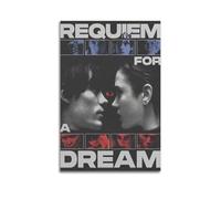 XUWSEWNE Requiem for A Dream 2000(2) Posters Vintage Wall Art Canvas Aesthetic Poster Music And Movies Decorative Painting for Living Room Bed Room 12x18inch(30x45cm) Unframe-style