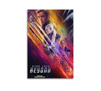 XUWSEWNE Star Trek Beyond Posters Vintage Wall Art Canvas Aesthetic Poster Music And Movies Decorative Painting for Living Room Bed Room 12x18inch(30x45cm) Unframe-style