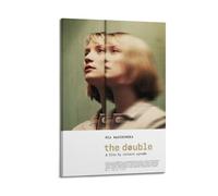XUWSEWNE The Double Posters Vintage Wall Art Canvas Aesthetic Poster Music And Movies Decorative Painting for Living Room Bed Room 16x24inch(40x60cm) Frame-style