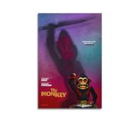 XUWSEWNE The Monkey Posters Vintage Wall Art Canvas Aesthetic Poster Music And Movies Decorative Painting for Living Room Bed Room 16x24inch(40x60cm) Unframe-style