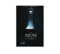 XUWSEWNE The Nun Posters Vintage Wall Art Canvas Aesthetic Poster Music And Movies Decorative Painting for Living Room Bed Room 16x24inch(40x60cm) Unframe-style