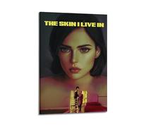 XUWSEWNE The Skin I Live In Posters Vintage Wall Art Canvas Aesthetic Poster Music And Movies Decorative Painting for Living Room Bed Room 08x12inch(20x30cm) Frame-style