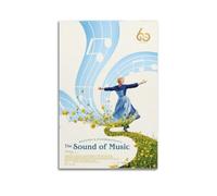 XUWSEWNE The Sound of Music Posters Vintage Wall Art Canvas Aesthetic Poster Music And Movies Decorative Painting for Living Room Bed Room 20x30inch(50x75cm) Unframe-style