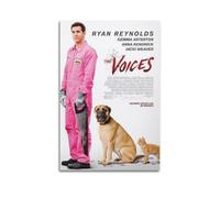 XUWSEWNE The Voices Posters Vintage Wall Art Canvas Aesthetic Poster Music And Movies Decorative Painting for Living Room Bed Room 12x18inch(30x45cm) Unframe-style