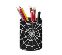 XUWU Spider Web Pen Holder Pencil Organizer Cute Pencil Cup Desk Decor Makeup Brush Holder PU Multifunctional Office Suppliesfor Home Classroom School