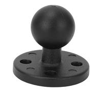 XUXHOU 1 Inch Ball Mount, Marine Grade 6061 Aluminum Alloy CNC Machined Base with AMPS Round Adapter Plate, for Boats Kayaks Trucks Treadmills Off Road Vehicles
