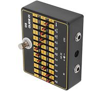XUXHOU 10 Band EQ Pedal Guitar Equalizer Effect 10-Band Slider EQ for Electric Guitar with True Bypass Metal Construction 31.25Hz to 16KHz