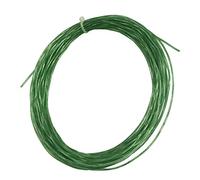 XUXHOU 12.2m 1.3mm Nylon Tennis Rackets String, with Rotating Filament Elastic Replacement Wire for Sports (Green)