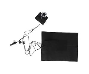 XUXHOU 2 in 1 Electric Heating Pad Adjustable Temperature 45℃-65℃ for Vest Jacket Warmth 44g Complex Fiber