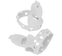 XUXHOU 2 Silicone Controller Grip Cover Protective Cover for an Improved VR Game Experience for 2 Accessories (Gray)