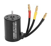XUXHOU 2200KV RC Motor, 2200KV Aluminum Heat Sink Brushless Sensorless Motor Accessory for 1/8 1/10 RC Car Model ((3650 3900kv brushless motor))
