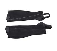 XUXHOU 2pcs Half Chap, Shaped Natural Contours Close Fitting Comfortable Horse Riding Protection, with Full Length Zipper Bottom Button Sealing Design, for Children Kids Equestrian (CS)