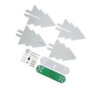 XUXHOU 3D Electronic Christmas Tree Kit, DIY Soldering Practice with Acrylic LED Lights, USB Powered Decoration for Holiday (Green)