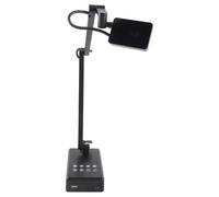 XUXHOU 4K USB -Document Camera with Automatic Approach, Folding Design, High Compatibility, for Distance Education, Plastic, White