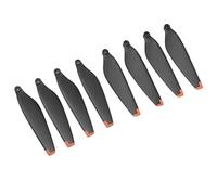 XUXHOU 6030F Drone Propeller Blades for Mini 3 Pro Low Noise Propellers with Double Sided Colorful Stripes Plastic Propellers for Mini 3 Pro Drone Accessories (Orange Tip)