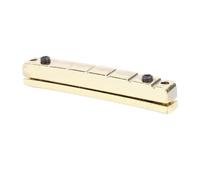 XUXHOU 7 String Guitar Nut Brass Metal Replacement with Screw Adjustment for Style Electric Guitars Brass Saddle Instrument Nut