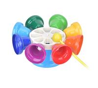 XUXHOU 8-Note Music Bells Hand Percussion Instrument Musical Toy for Kids with Metal Bars & Numbered Base for Early Learning & Coordination
