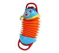 XUXHOU Accordion Toy, Mini Musical Instrument with Vibrant Colors, Moveable Beads, Teether Details, Easy to Grab Handles, Lightweight, Portable, for Children, Kids, Toddlers Early