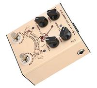 XUXHOU Acoustic Guitar DI Box Preamp Pedal with Aluminum Alloy Shell Anti-Feedback Switch and Treble Boost for Acoustic Electric Guitar Direct Input Recording
